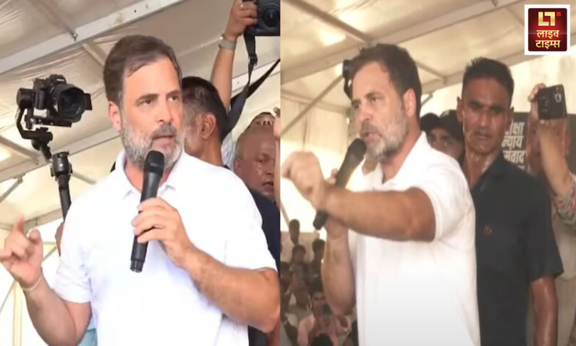 गुरुवार को कांग्रेस नेता राहुल गांधी के मुद्दे पर कांग्रेस नेताओं ने बीजेपी और जेडीयू पर निशाना साधा. प्रियंका गांधी ने कहा कि बिहार की धरती तानाशाही को बर्दाश्त नहीं करेगी.