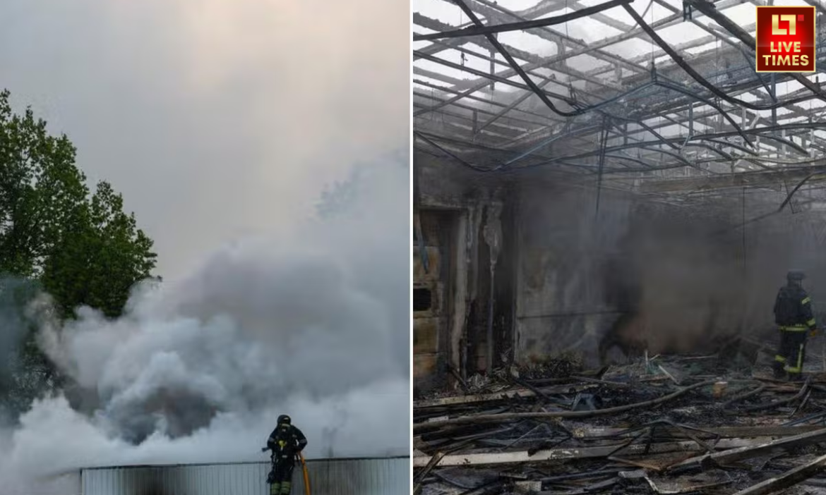 यूक्रेन पर रूस ने शनिवार की रात ड्रोन से भीषण हमले किए. यूक्रेन के अधिकारियों ने बताया कि इस हमले में एक नागरिक की मौत हुई है.