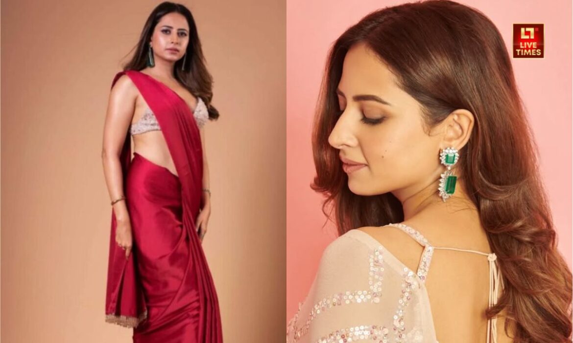 Sargun Mehta Saree Look (4)