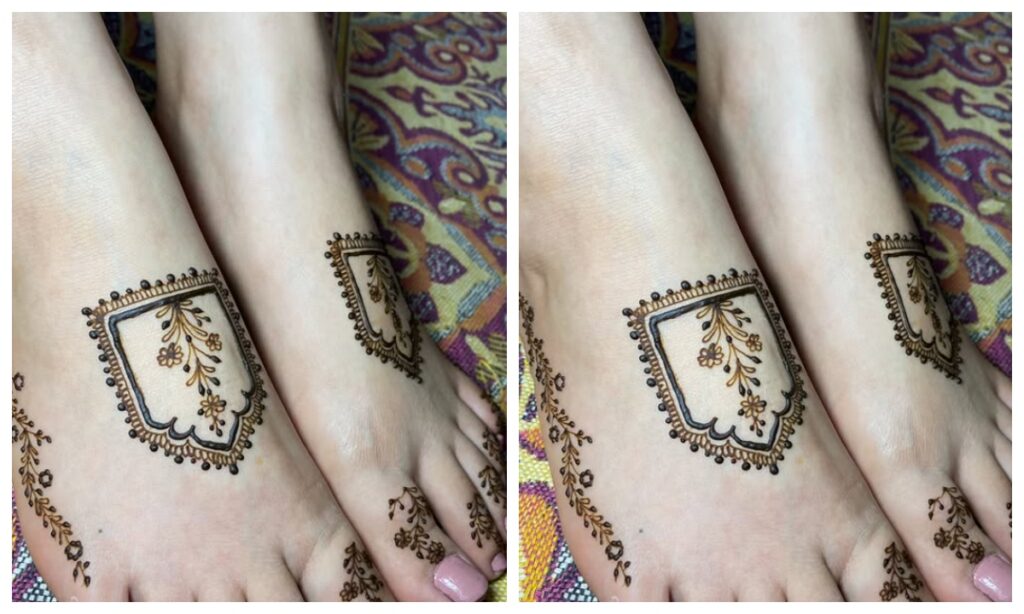 Jharokha mehndi design