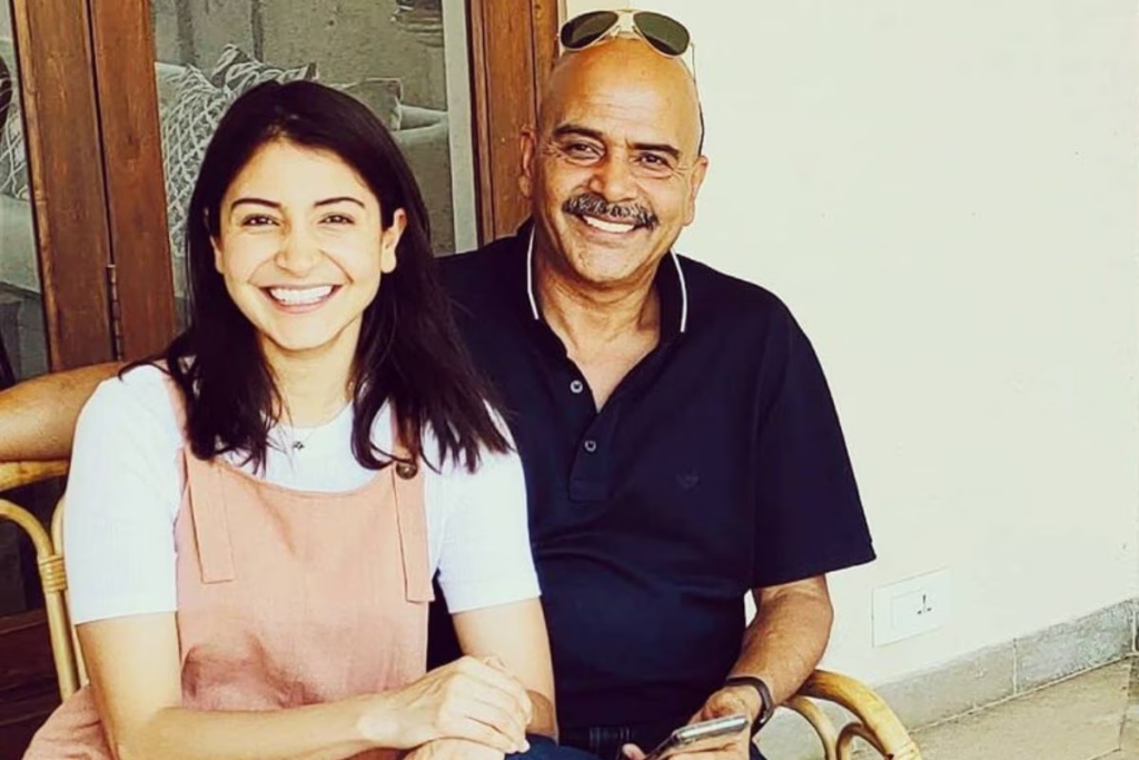 Anushka Sharma daughter of Colonel Ajay Kumar Sharma