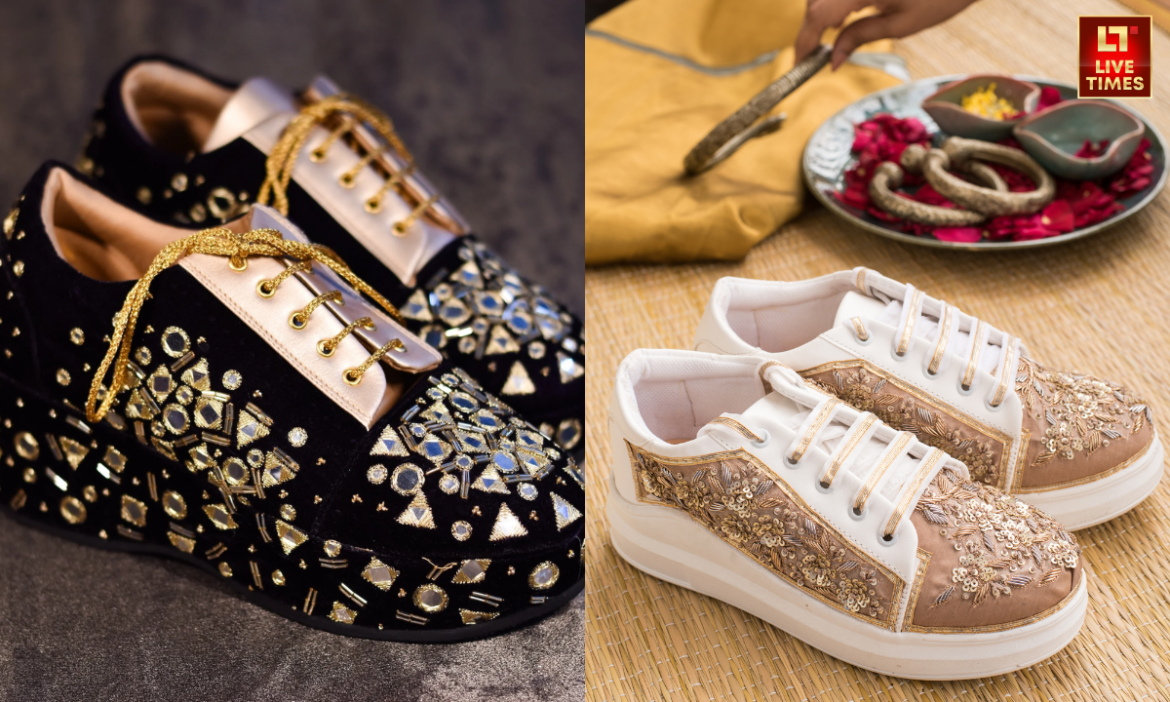 Sneakers on Traditional Look: अब समय आ गया है जब हील्स को थोड़ा आराम दिया जाए और स्टाइलिश स्नीकर्स को मौका मिले. शादी के इस सीज़न में कम्फर्ट और फैशन दोनों को साथ लेकर चलिए, और ट्रेडिशनल लुक को दीजिए एक नया ट्विस्ट.