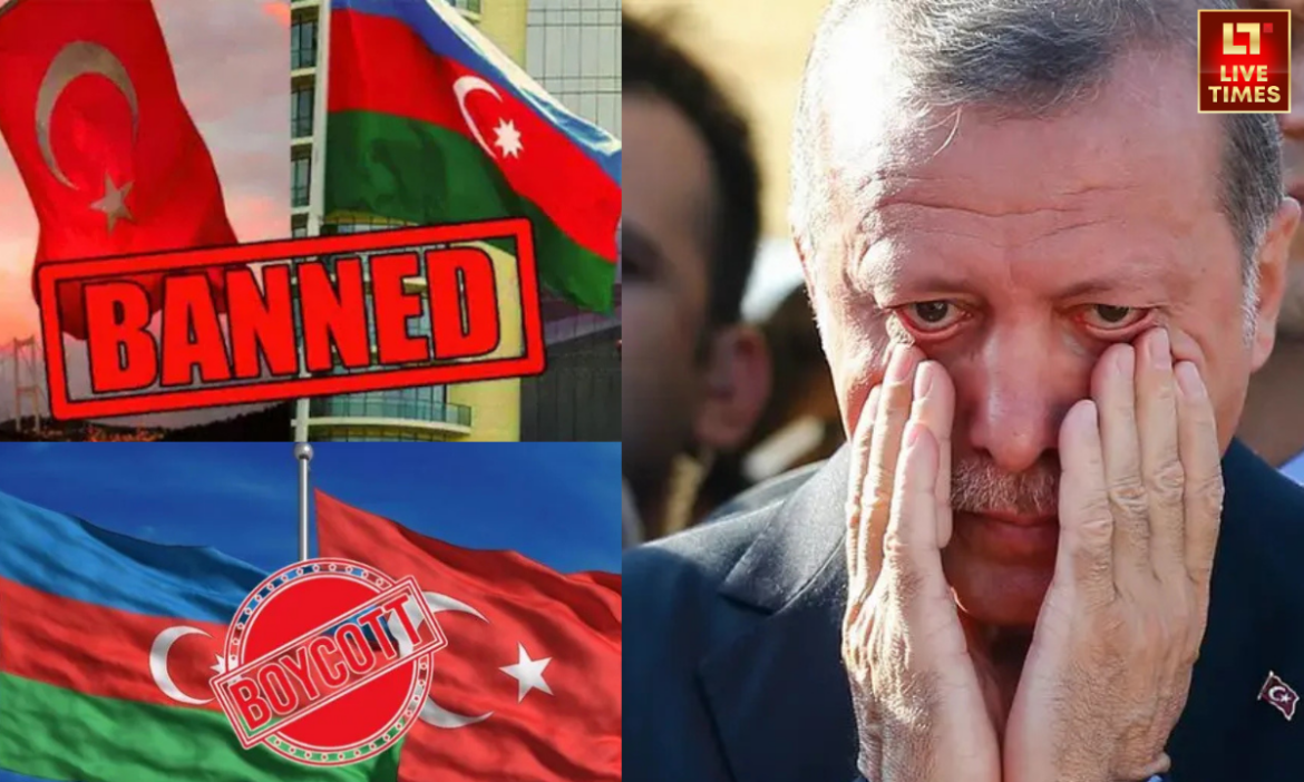 भारत से पंगा लेने के बाद अब तुर्किये और अजरबैजान को काफी नुकसान उठाना पड़ रहा है. हर मोर्चे पर दोनों ही देशों को भारी नुकसान उठाना पड़ रहा है.