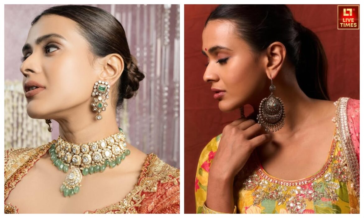 गोल चेहरे वाली लड़कियां खरीद लें Hebah Patel जैसे इयररिंग, हर तरह के कपड़ों पर लगेंगे परफेक्ट