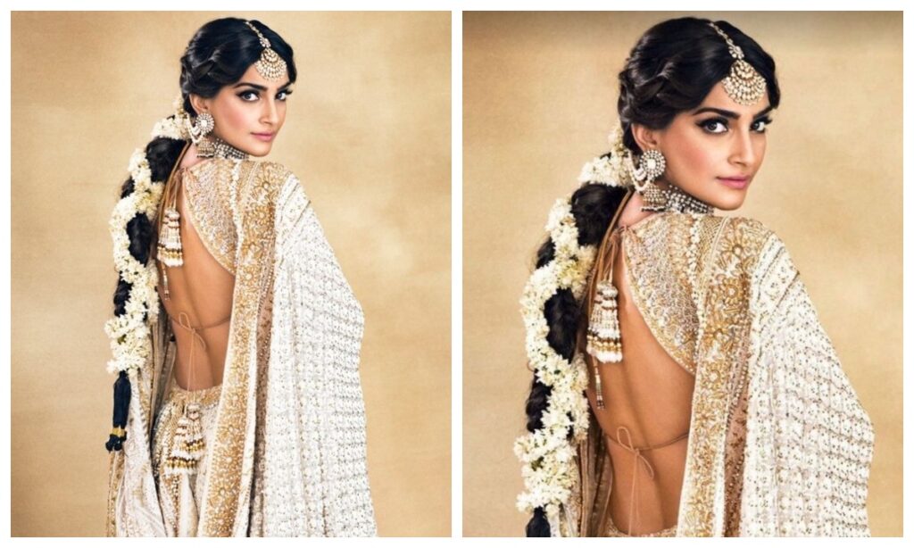 Braid hairstyle for royal look