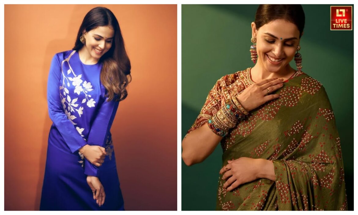 सलवार सूट से लेकर एलिगेंट साड़ी तक, जेनेलिया की पास है खूबसूरत एथनिक वियर का सबसे बेस्ट कलेक्शन