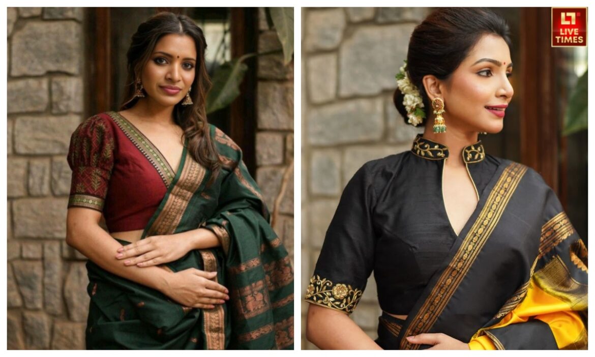 सिल्क साड़ियों के साथ पहने ब्लाउज के ये नए डिजाइन, ट्रे़डिशनल के साथ मिलेगा झक्कास वाला मॉर्डन लुक