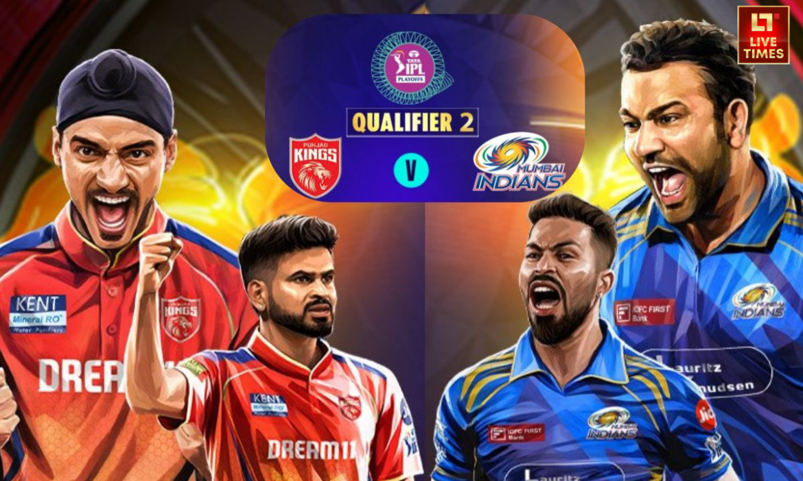 मुंबई इंडियंस और पंजाब किंग्स के बीच क्वालीफायर-2 में जोरदार भिड़ंत देखने को मिल सकती है. अहमदाबाद के नरेंद्र मोदी स्टेडियम की पिच बल्लेबाजों को फेवर करती है और माना जा रहा है कि ये एक हाई स्कोरर मैच हो सकता है.