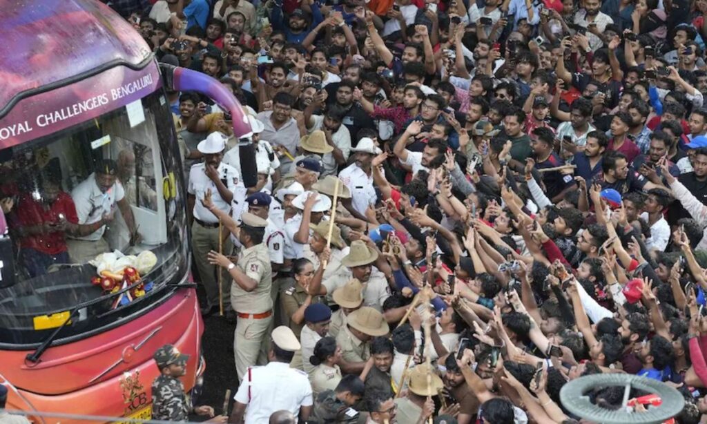 Bengaluru stampede at Chinnaswamy Stadium