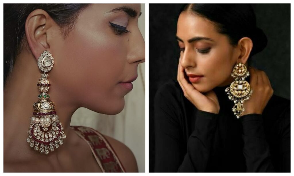 Kundan earrings