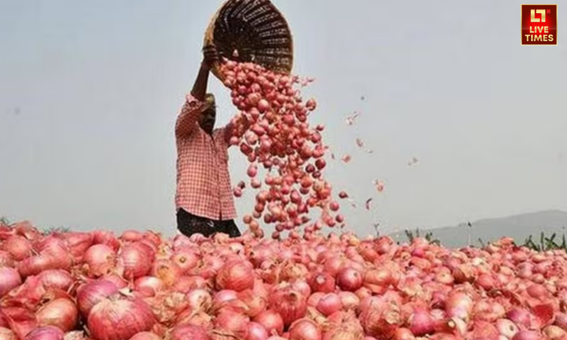 देश के सबसे बड़े प्याज उत्पादक राज्य महाराष्ट्र में आफत की बारिश ने प्याज की फसलों को भारी नुकसान पहुंचाया है.