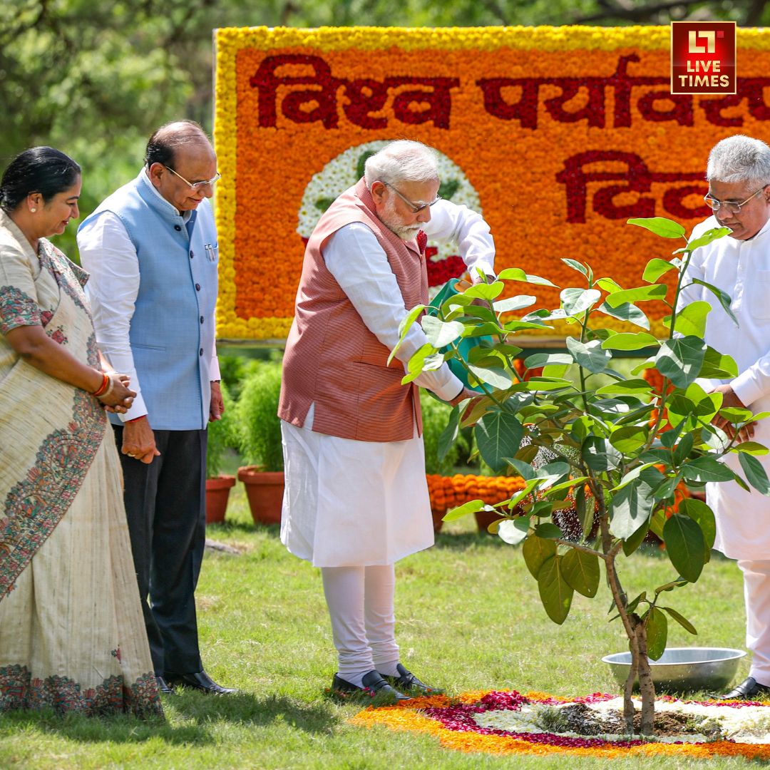 Prime Minister Narendra Modi’s Environmental Initiatives: One Tree For Mother Campaign