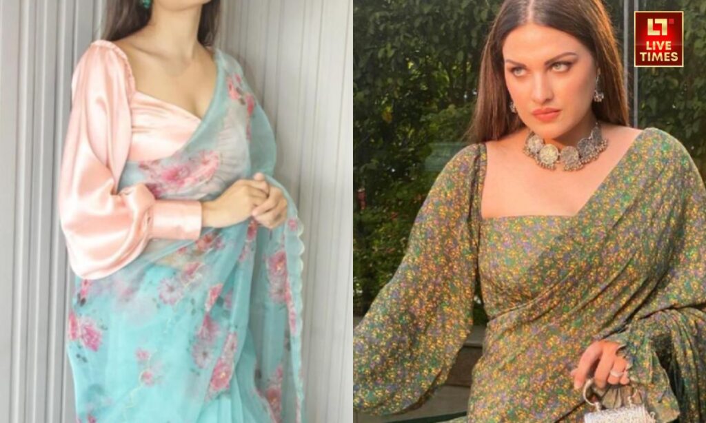 Balloon sleeves blouse design
