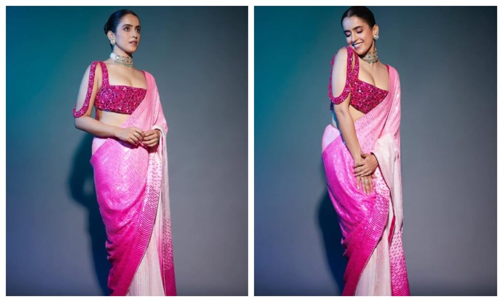 Manish Malhotra in Sequence Saree