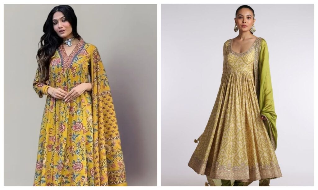 Ethnic print dresses for women