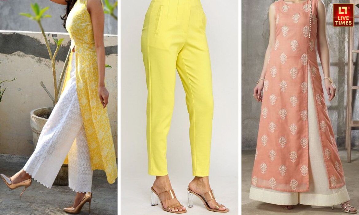 Bottom Wear for Kurti: ये लेटेस्ट पलाजो और पैंट डिज़ाइन्स आपके ट्रेडिशनल वॉर्डरोब में फ्रेशनेस लाने के लिए एकदम परफेक्ट हैं. इन्हें अपनी पसंद और बॉडी टाइप के अनुसार सिलवाएं और पाएं एक नया, स्टाइलिश और कंफर्टेबल समर लुक.