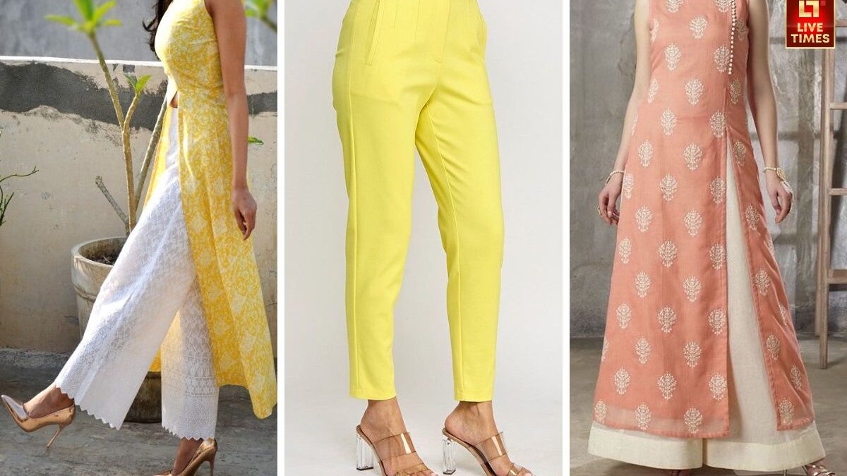 Bottom Wear for Kurti: ये लेटेस्ट पलाजो और पैंट डिज़ाइन्स आपके ट्रेडिशनल वॉर्डरोब में फ्रेशनेस लाने के लिए एकदम परफेक्ट हैं. इन्हें अपनी पसंद और बॉडी टाइप के अनुसार सिलवाएं और पाएं एक नया, स्टाइलिश और कंफर्टेबल समर लुक.