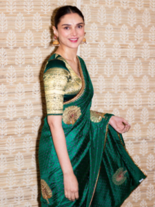 Aditi Rao Hydari Trending Saree Blouse