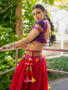 Hebah Patel Earrings for Round Face Girls