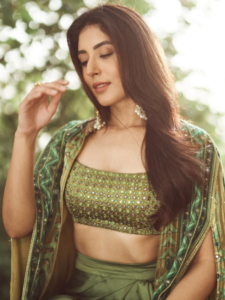 Kritika Kamra Saree Lehenga Blouse Design