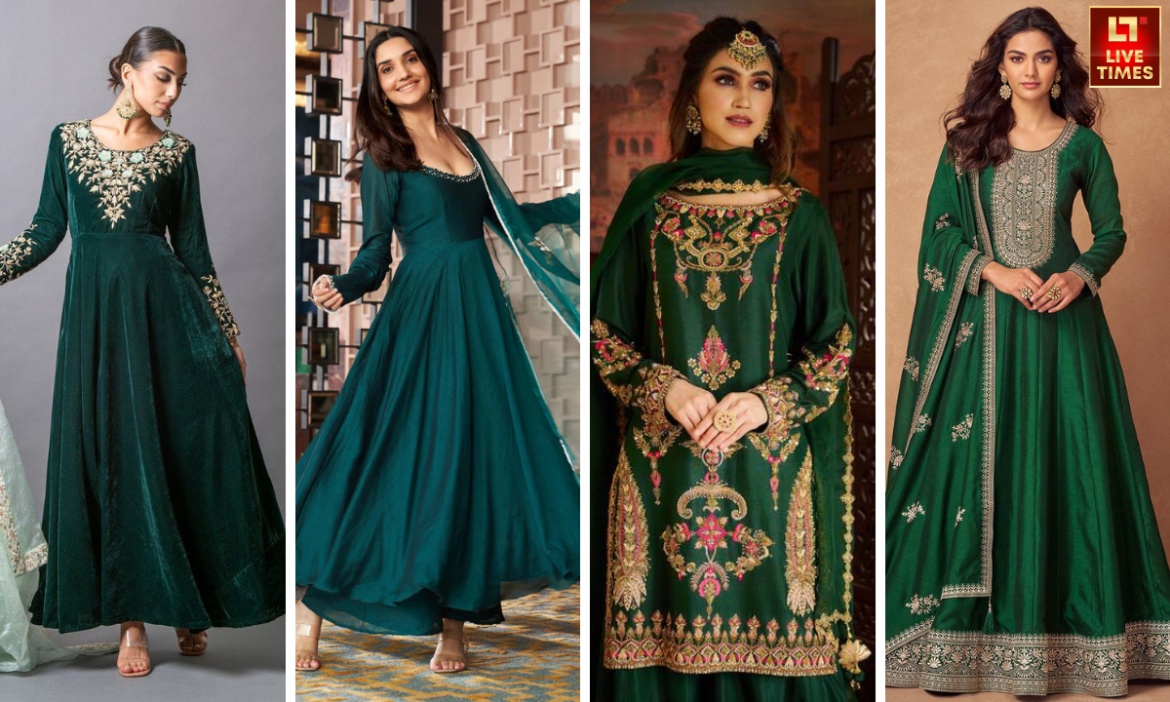 6 Beautiful Green Suit for Hariyali teej 2025