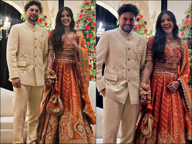 Kuldeep Yadav And Vanshika Engagement Pic