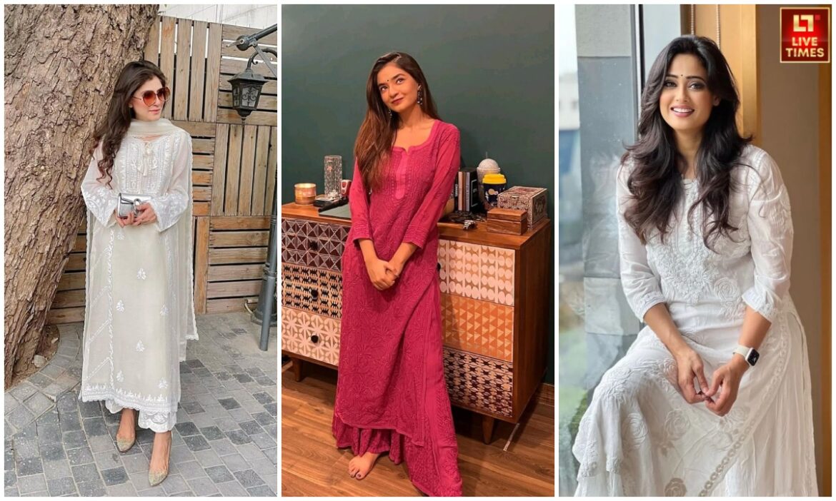 फेस्टिव सीज़न के लिए खरीद लें ये 5 स्टाइलिश चिकनकारी कुर्ता सेट्स, लखनऊ की नज़ाकत के साथ मिलेगी फैशन की चमक