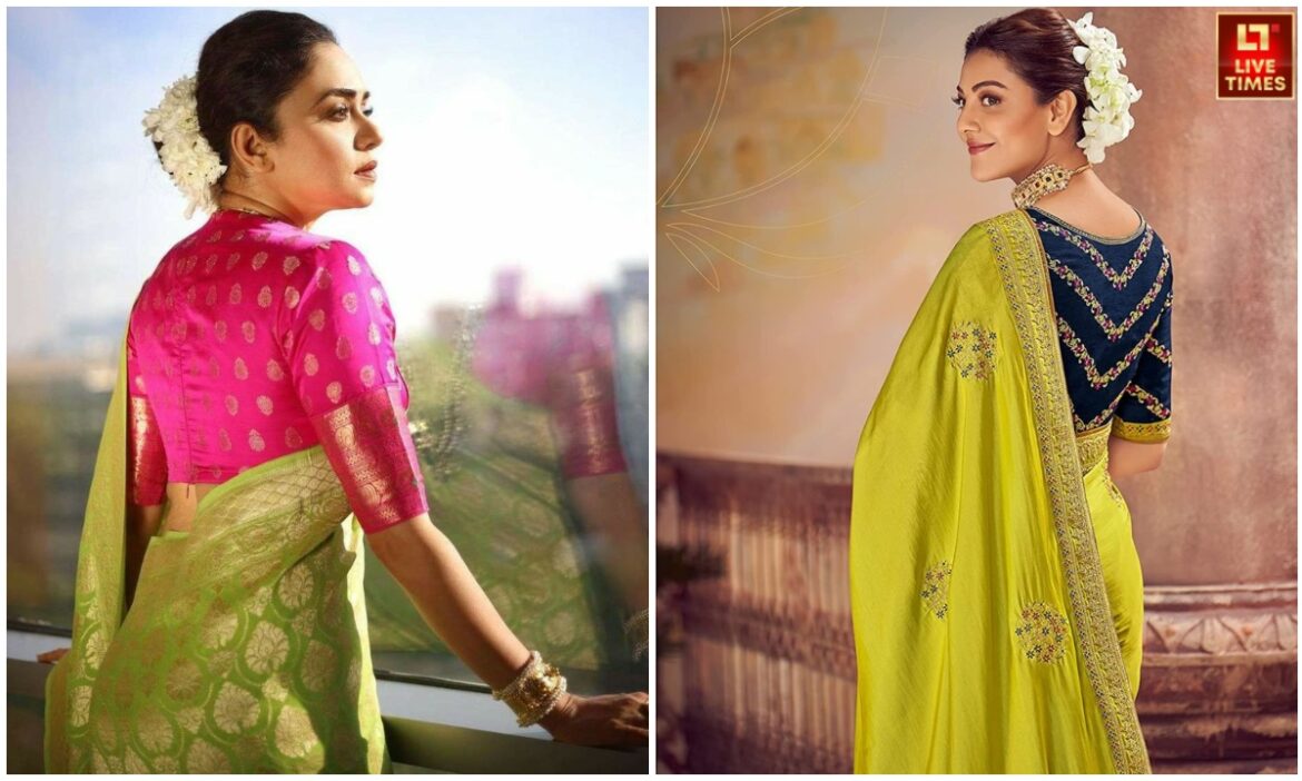 फैशन में आएगा ट्विस्ट, जब ब्लाउज़ होगा साड़ी से अलग; आप भी देखें कॉन्ट्रास्ट का कमाल