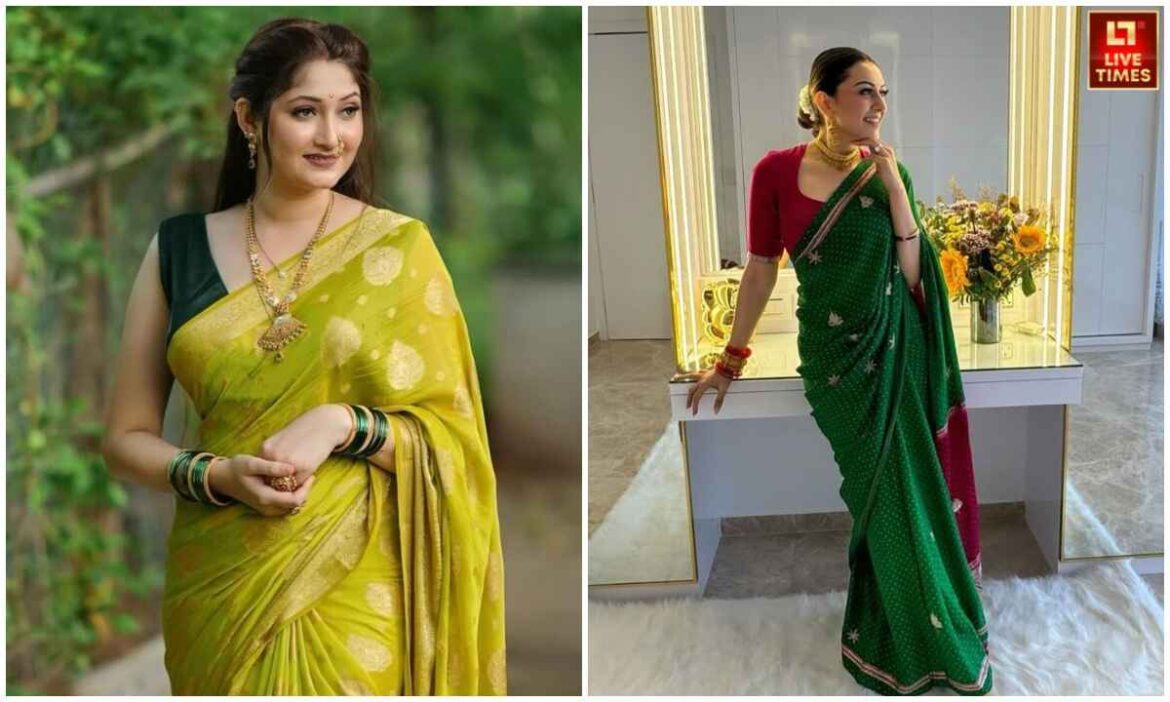 हरियाली तीज पर ग्रीन साड़ी के साथ पहने परफेक्ट ब्लाउज़, ये खूबसूरत कॉम्बिनेशन देंगे आपको ट्रेडिशनल लुक