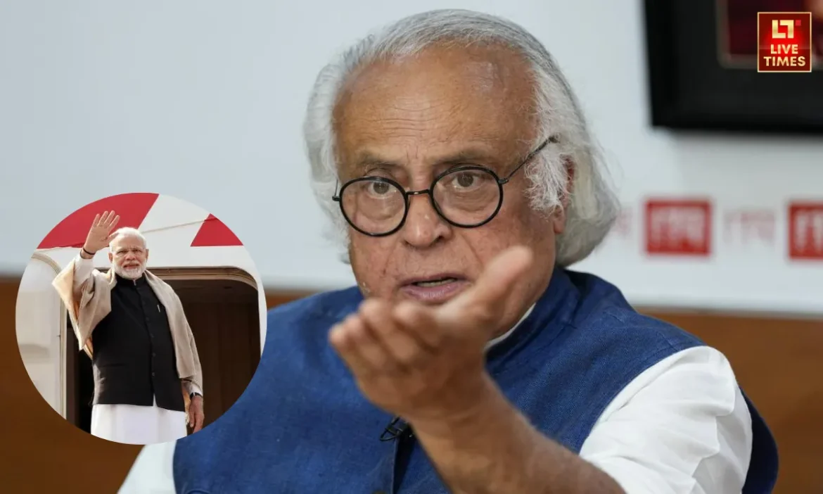 Jairam Ramesh Slams PM Modi