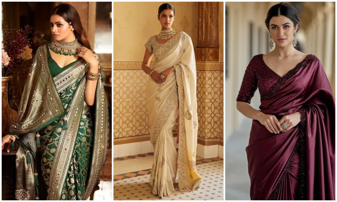 6 साड़ी कलर्स जो आपको देंगे रॉयल, एलीगेंट और क्लासी लुक, इस फेस्टिव सीजन जरूर करें इन्हें पसंद