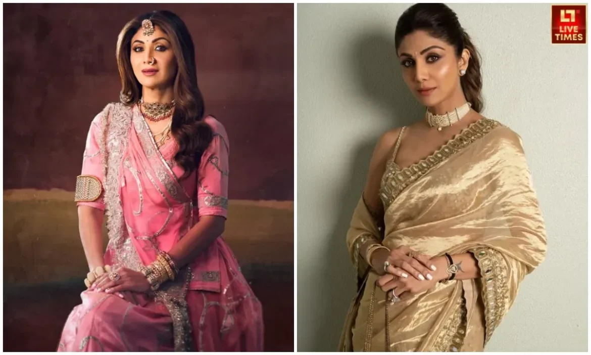 हरियाली तीज पर शिल्पा शेट्टी के साड़ी लुक्स से लें स्टाइल इंस्पिरेशन, हर रंग में निखरेगा आपका रूप