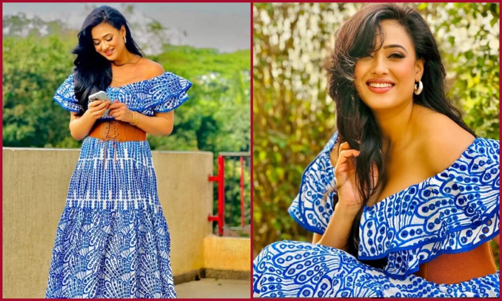 Shweta Tiwari in off shoulder dress