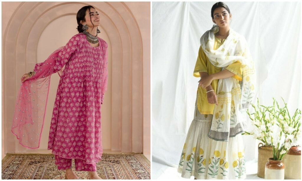 Loose fitting suit for summer season