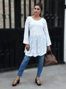 Cotton Short Kurti Design