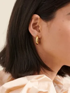 Gold Studs Earrings Designs