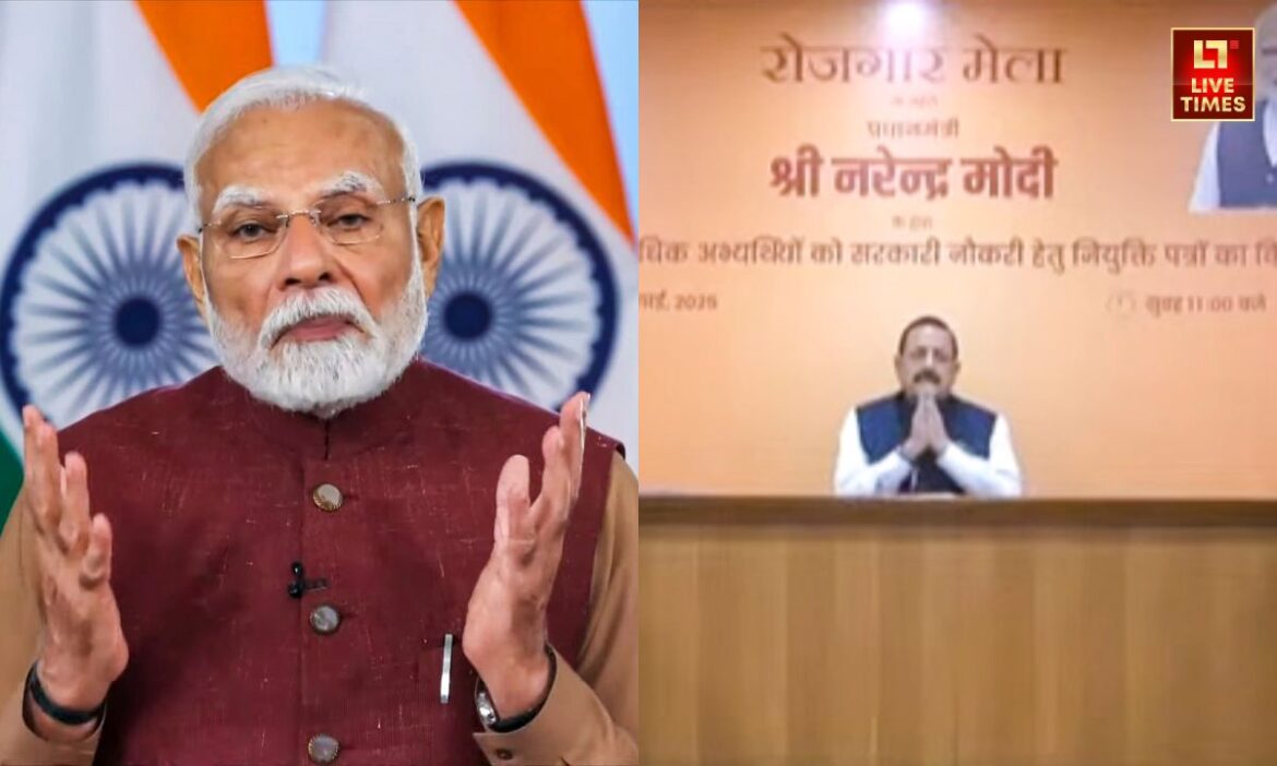 PM Modi highlights govt focus generating employment