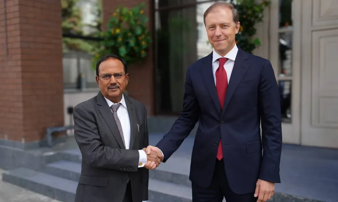 Ajit Doval's meeting with Denis Manturov