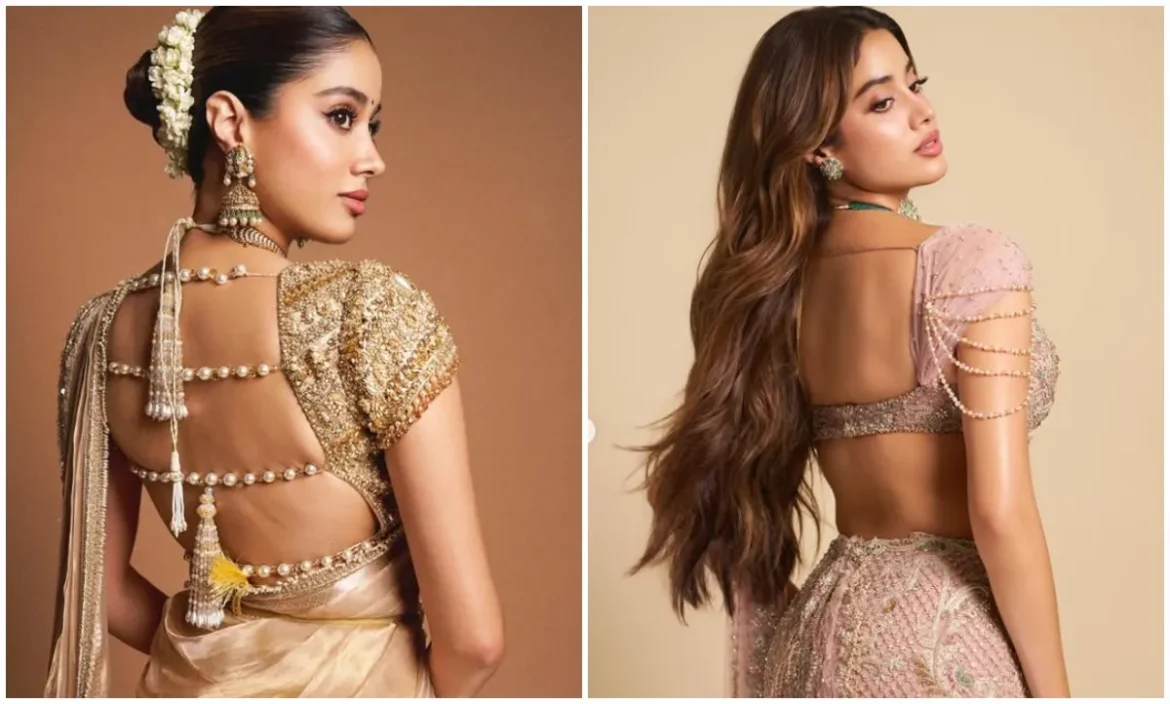 5 स्टाइलिश ब्लाउज़ डिज़ाइन जो बना देंगे आपका हर लुक ग्लैमरस, 'परम सुंदरी’ Janhvi Kapoor