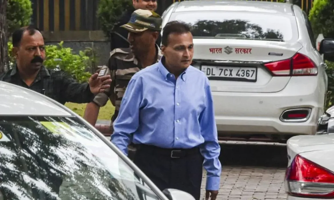 CBI Raids At Anil Ambani House