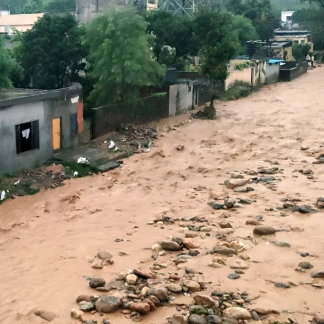 Cloud burst in Kathua