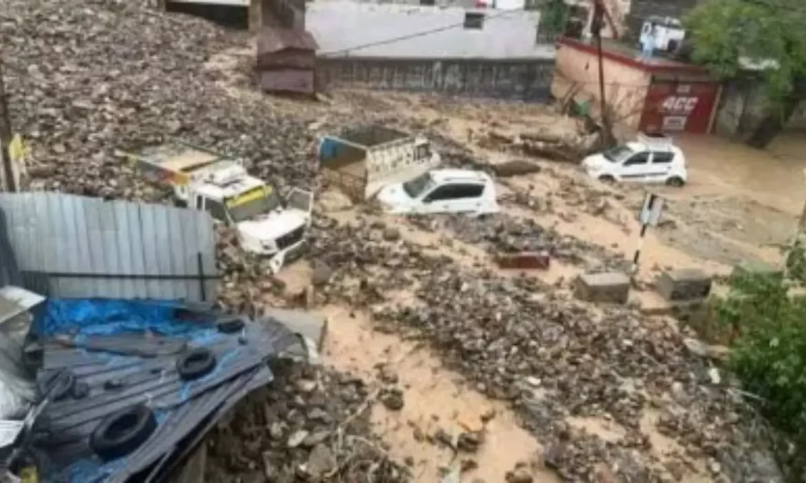 Cloudburst in Kashmir: