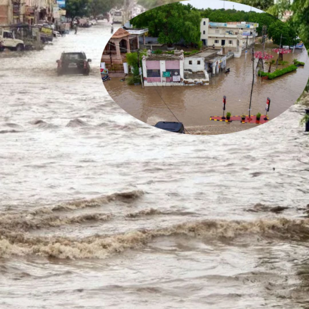 Rajasthan flood Mi-17 positioned assistance