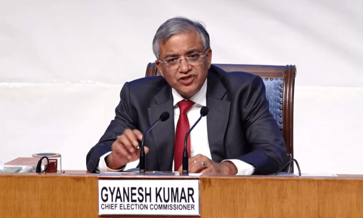 Bihar Election 2025 CEC Gyanesh Kumar press conference