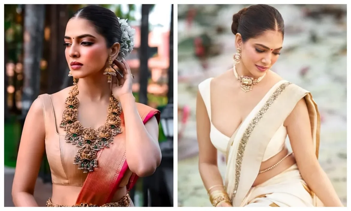 Malavika Mohanan का साड़ी स्वैग है हटके, ब्लाउज़ डिज़ाइन्स के लिए आप भी एक्ट्रेस के लुक्स से ले सकती हैं इंस्पिरेशन