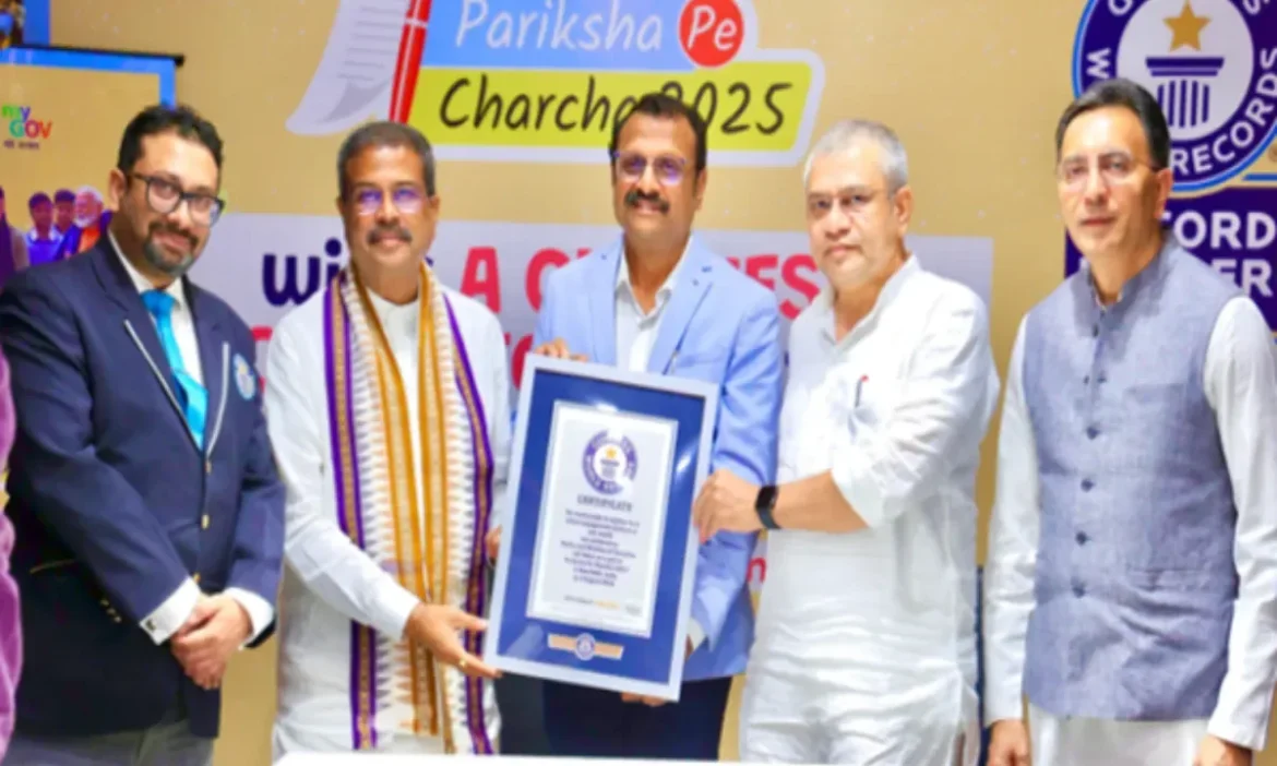 'Pariksha Pe Charcha 2025' awarded with Guinness World Record