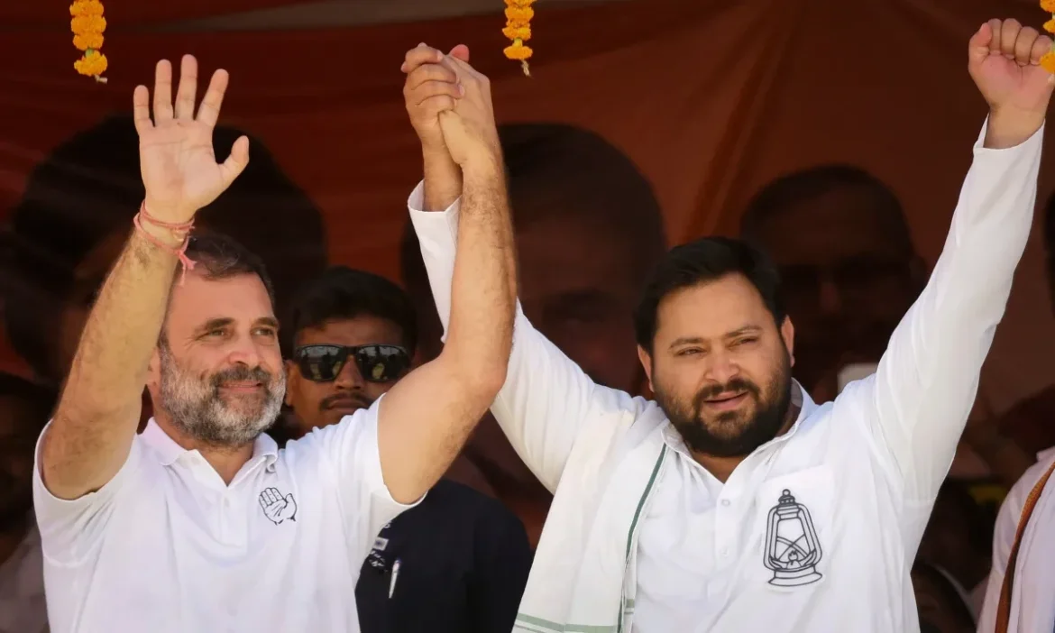 Rahul and Tejashwi Yadav