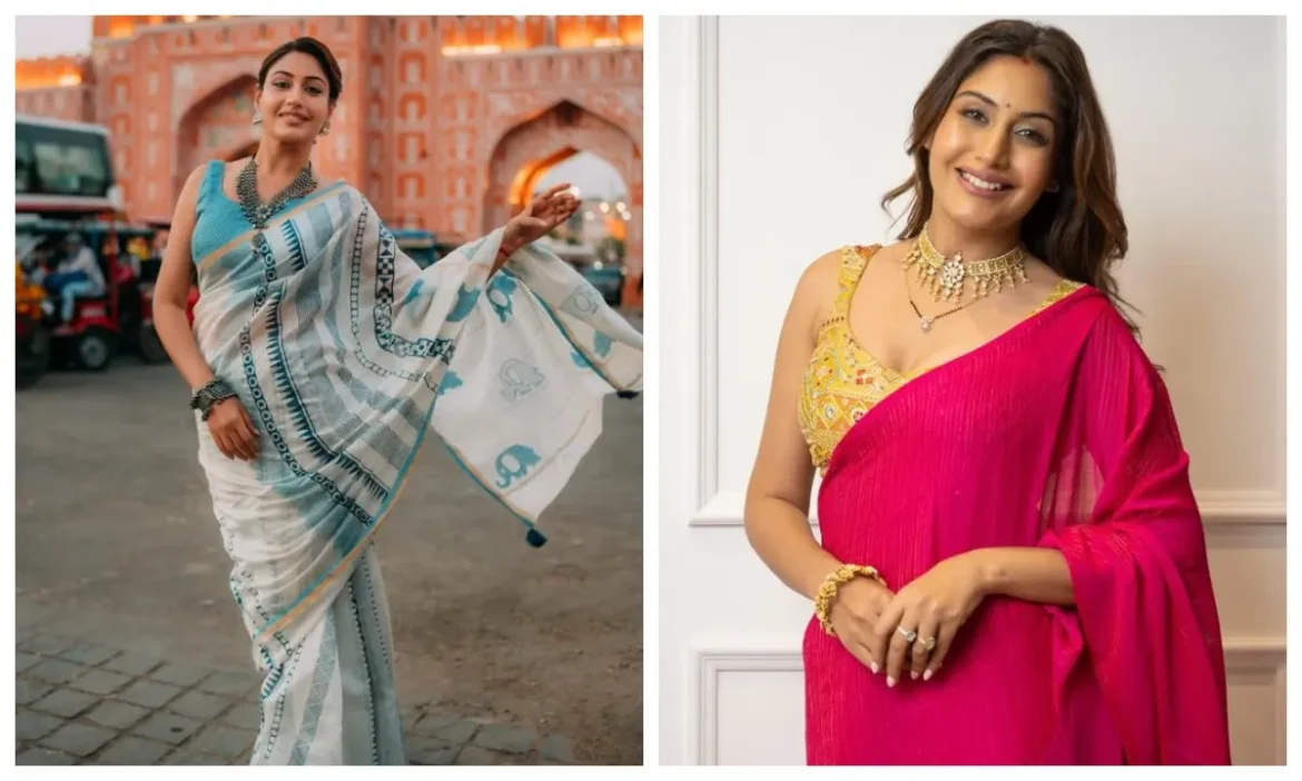 गणेश चतुर्थी पर पहने सुरभि चांदना जैसी खूबसूरत साड़ी, त्योहार पर मिलेगा परफेक्ट एलिगेंट लुक