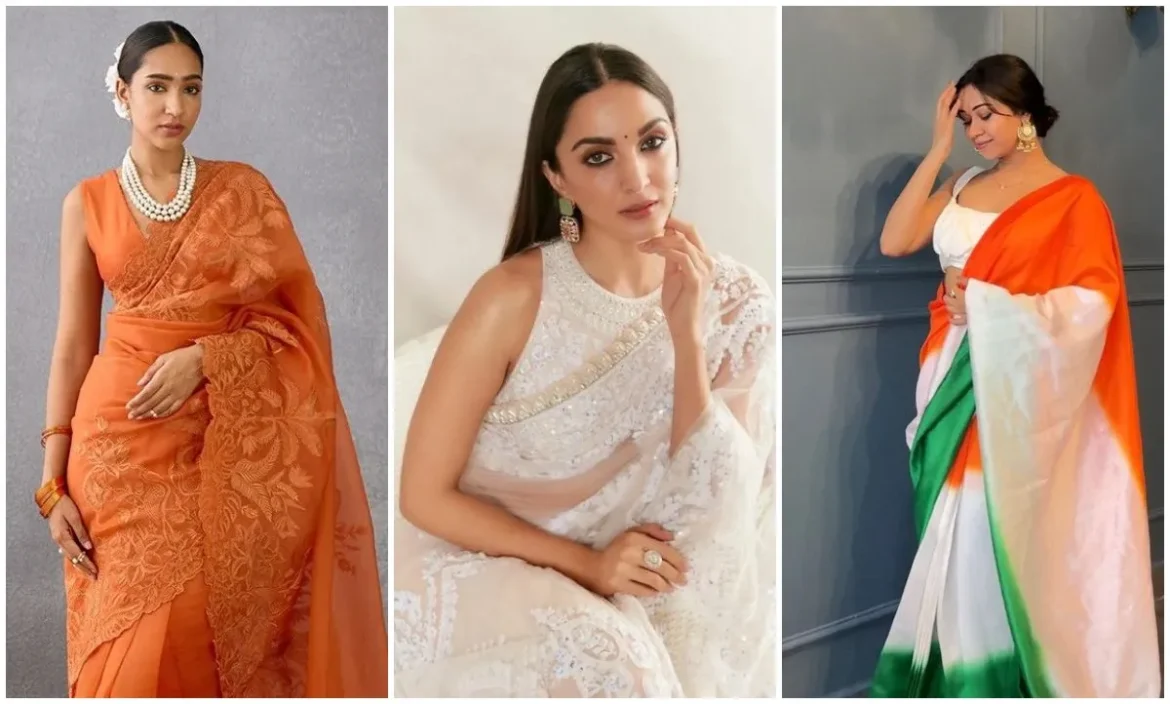 स्वतंत्रता दिवस पर साड़ी में लहराएगा रंगों का जादू, 15 अगस्त पर पहने ये खूसरती कलर्स, देखें 6 ट्रेंडी ऑप्शन