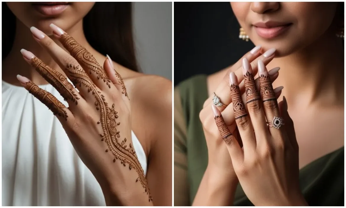 सिंपल मेहंदी डिज़ाइन जो आपके हाथों की बढ़ाएंगे रौनक, फ्रंट और बैक हैंड के लिए देखे ये 6 आसान हिना पैटर्न